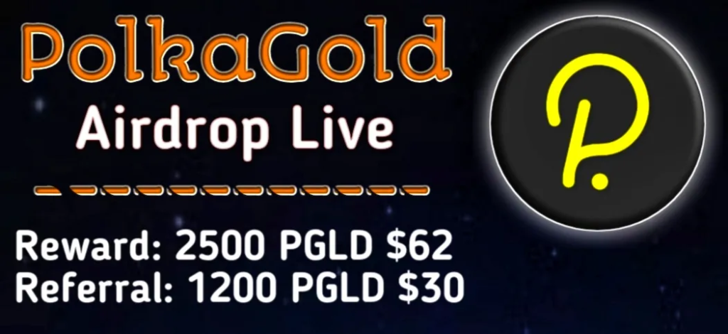 PolkaGold #Airdrop Live Now!